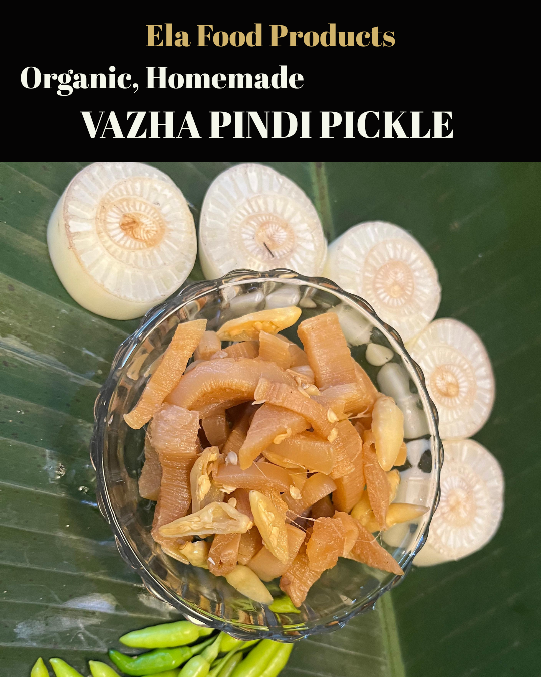 Vazha Pindi with Kanthari Chilli (Banana Pith with Kanthari Chilli)